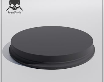 Circle Base Elevated Diorama Stand For Miniatures & Scale Models