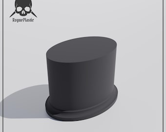 Oval Base Elevated Display Stands Plinths For Miniatures & Scale Models