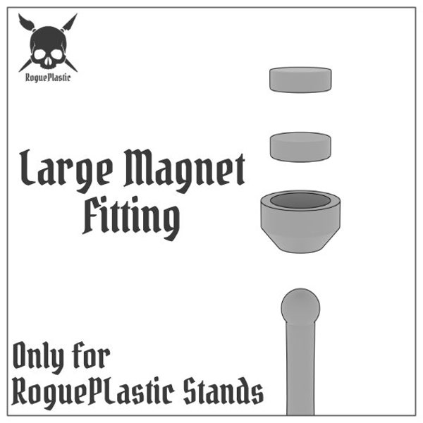 Magnet Fitting For In Store Flight Stands (not a standalone product & only compatible with RoguePlastic stands)