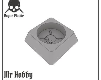 Polystyrene Cement Glue Liquid Bottle Holder For Mr Hobby - Single Or Modular (Compatible with all Mr Hobby new circular bottles)