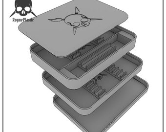 Stack'em - Stacking Wet Palette System - Compatible With Army Painter Wet Palette, Brushes, Sponge And Paper (Comes In Multiple Colors)