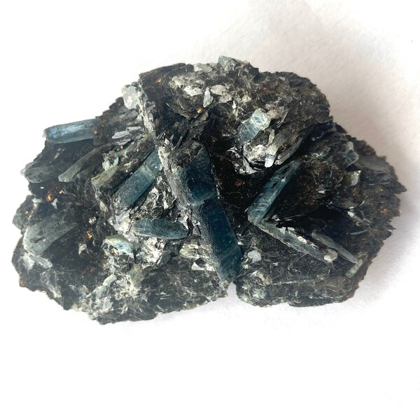 Ocean Kyanite in Mica from Australia Mineral Specimen