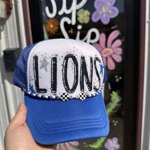 Custom Painted Trucker Hat