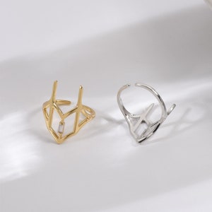 Single Finger Nail Rings Finger Tip Rings Nail Jewellery Minimalist ...