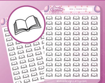 Book Rating Planner Stickers: Review Journal Vinyl Stickers