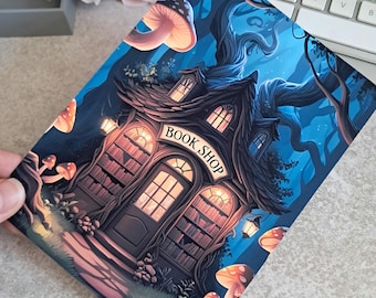 Enchanted Forest Bookshop Kindle Insert: Booktok Reader Gift