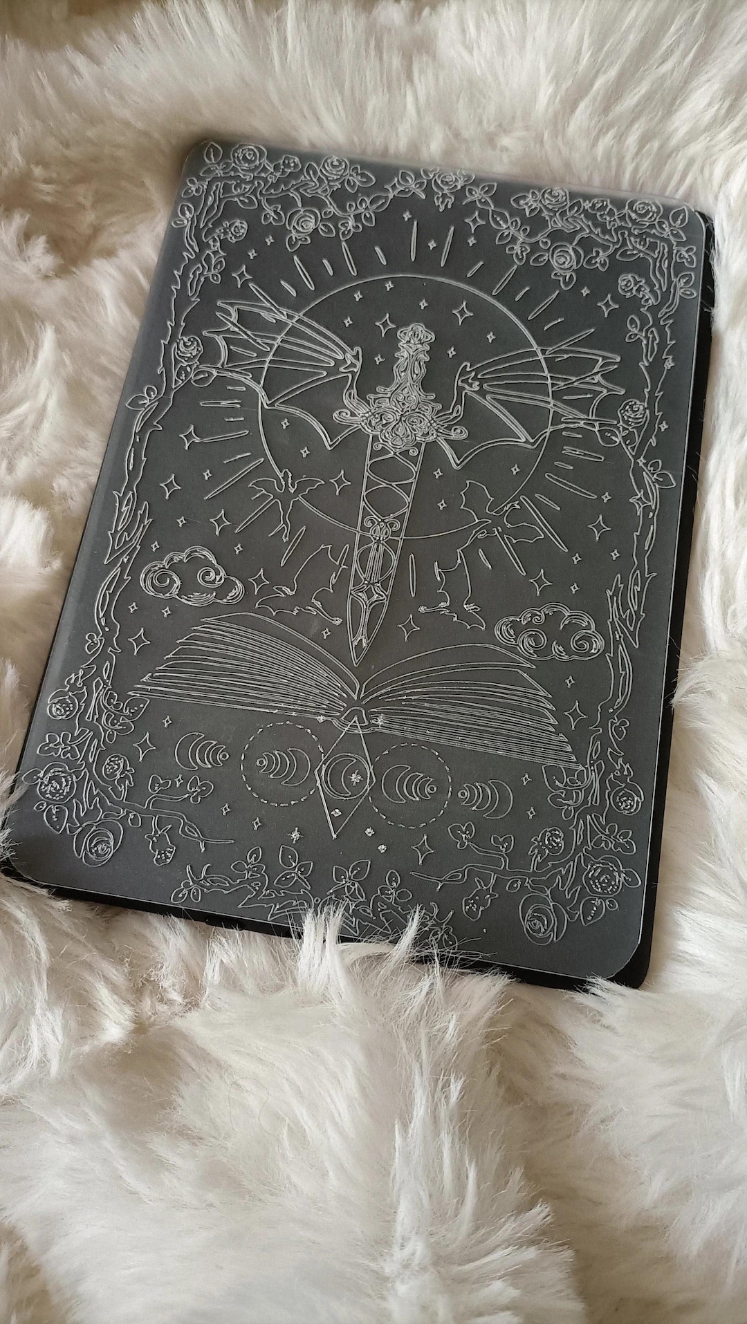 Engraved Kindle Case Insert | Reader Gifts | Bookish | Roses | Decor ...
