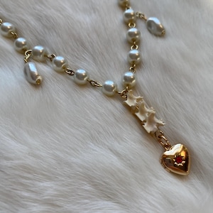 Victorian Pearl Rattlesnake Vertebrae Necklace - The Coquette Collection - Oddities and Curiosities