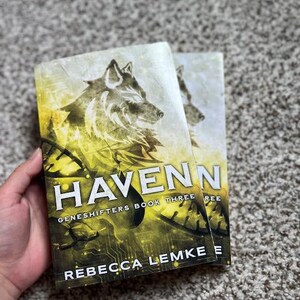 Limited Edition Sprayed Edge Paperback Signed copy of Haven -  dystopian books - young adult books science fantasy book