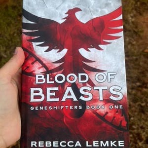 Hardback Signed copy of Blood of Beasts - dystopian books - young adult books - science fantasy book - teen books