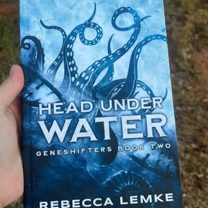 Hardback Signed copy of Head Under Water - dystopian books - young adult books - science fantasy book - teen books - sci-fi books