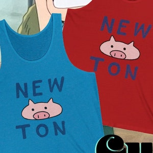 Einteiler Tank Top Marineford New Ton Schwein Anime Shirt Newton Tank Weeb Zahnrad Piggy Ep 497