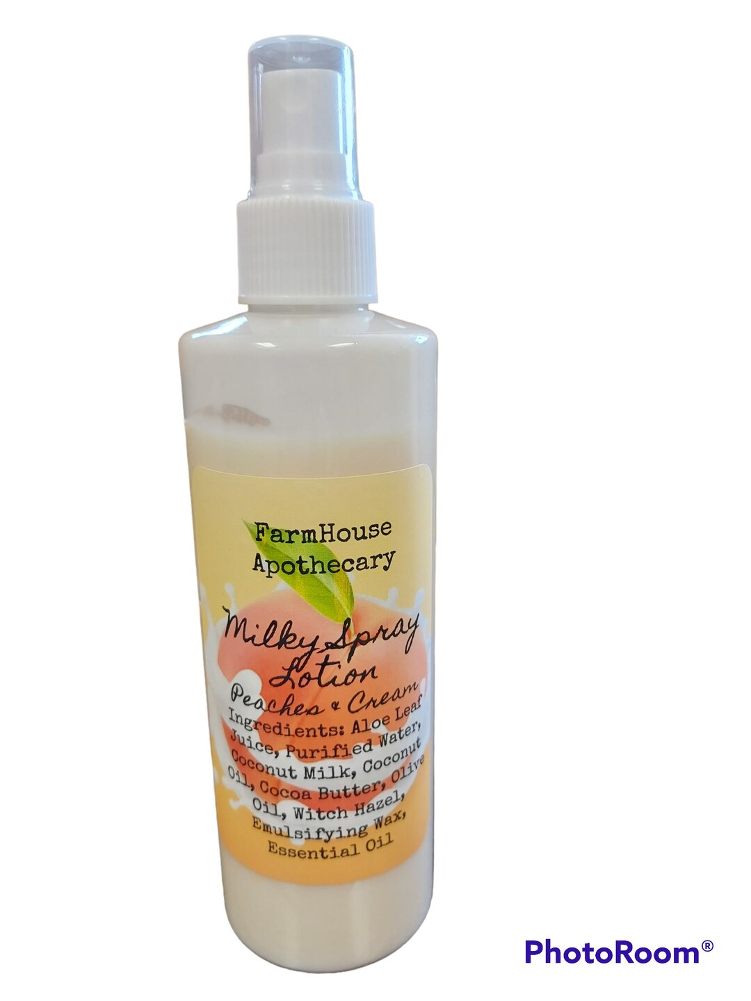 Peaches & Cream Milky Spray Lotion Body Lotion Etsy