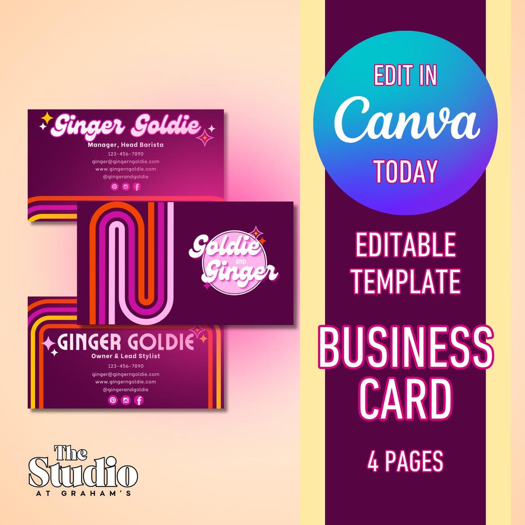 Price List Template | Editable Canva Service Menu, Bold Pricing Guide ...
