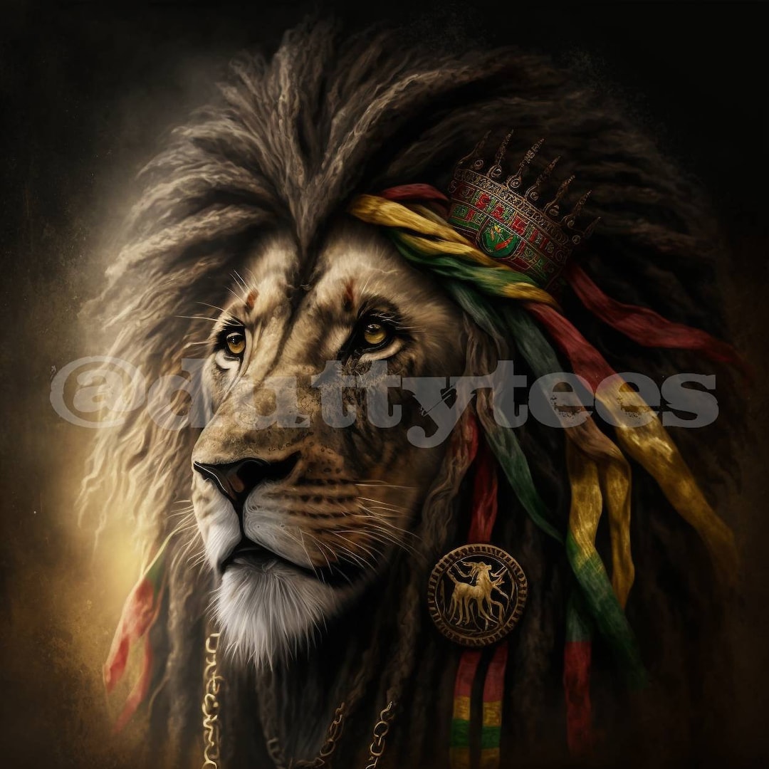 Rasta Lion (style 05A) - DIGITAL DOWNLOAD ONLY - Etsy