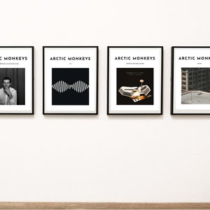 Arctic Monkeys - Album Poster Set | The Car | AM | Tranquility Base