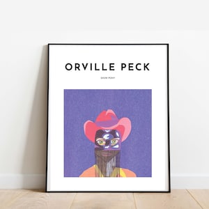 Orville Peck - Show Pony Album Inspired Digital Art Print | Orville Peck Printable Music Art Poster