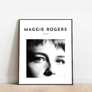 Maggie Rogers - Surrender Album Inspired Digital Art Print | Maggie Rogers Printable Music Art Poster