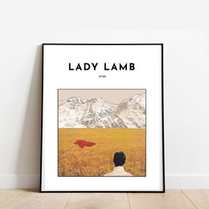 Lady Lamb - After Album Inspired Digital Art Print | Lady Lamb Printable Music Art Poster