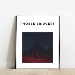 Phoebe Bridgers - Punisher Album Inspired Art Print | Phoebe Bridgers Music Art Poster