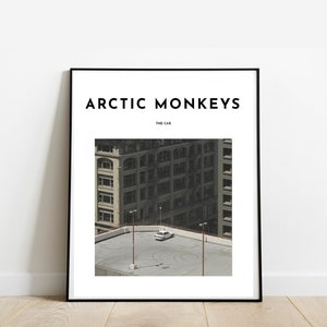 Arctic Monkeys - The Car Album Inspired Art Print / Arctic Monkeys Music Art Poster