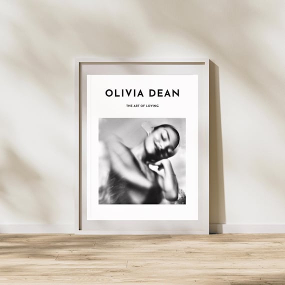 Olivia Dean - the Art of Loving Album Inspired Art Print | Olivia
