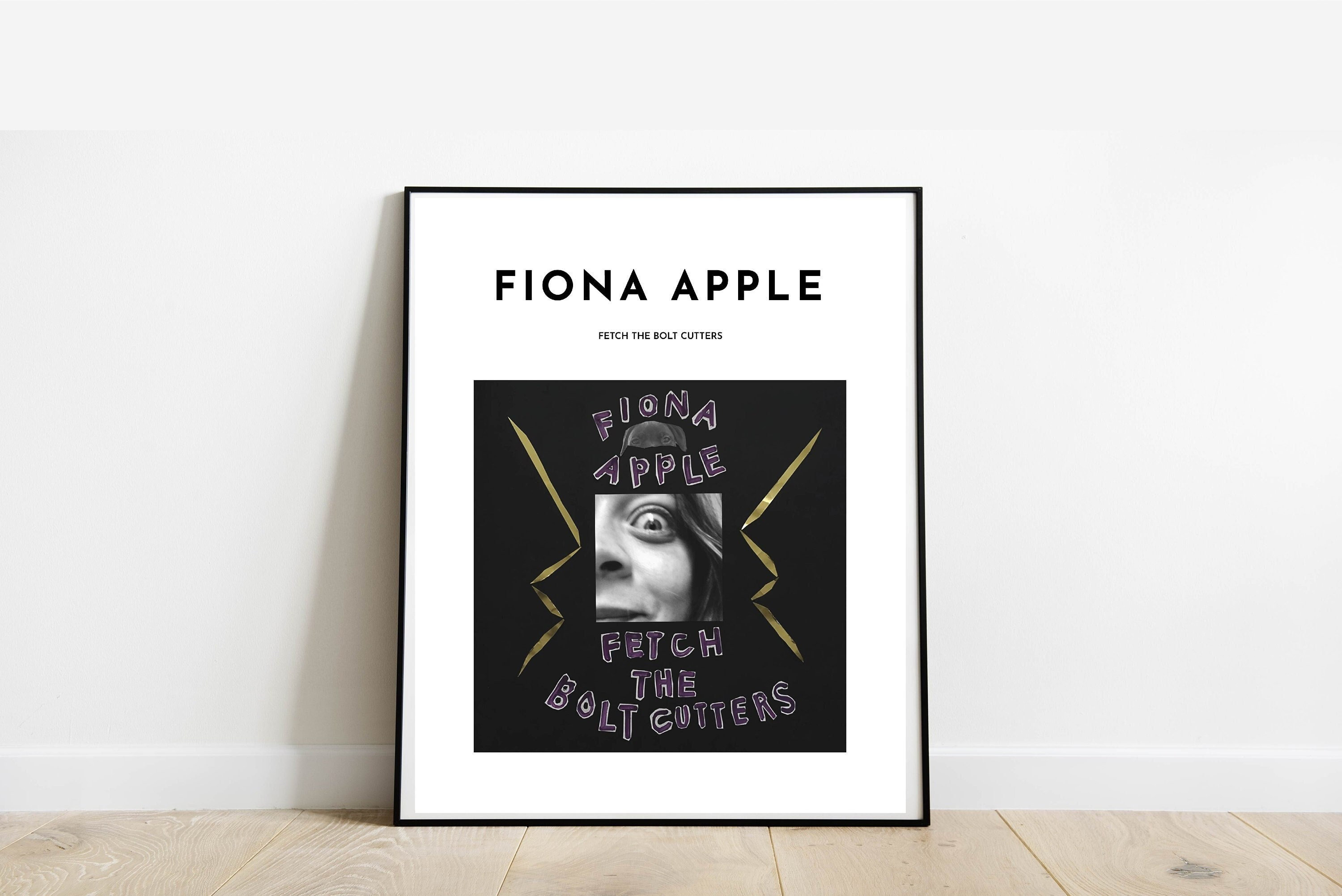 Fiona Apple - Fetch the Bolt Cutters Album Inspired Digital Art Print