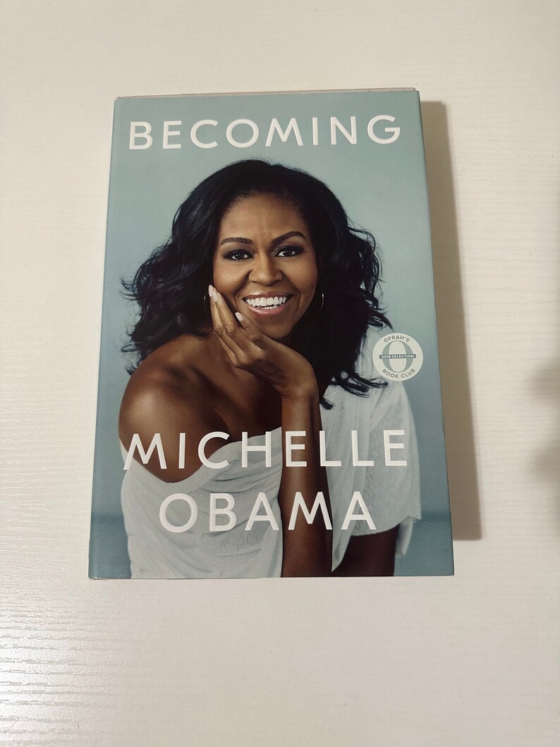 Michelle Obama: Becoming (hard Cover) - Etsy