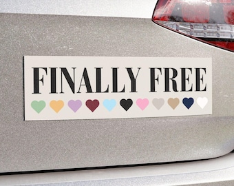 Swifty Independence Day Car Magnet: Taylor Lyrics Fan Gift