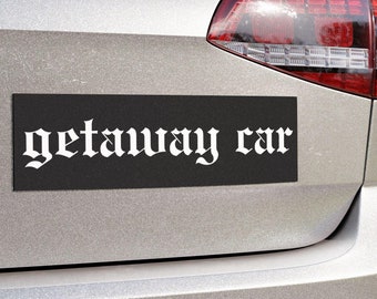 Getaway Car Magnet: Swifty Fan Art Car Decoration