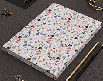 Swifty Hardcover Journal Eras: Eras Design, Lined Notebook