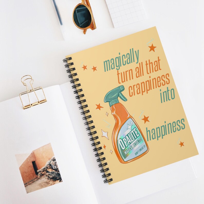 Notatnik spiralny Swifty Journal Opalite Bottle | Prezent dla Taylor Diary zdjęcie 5
