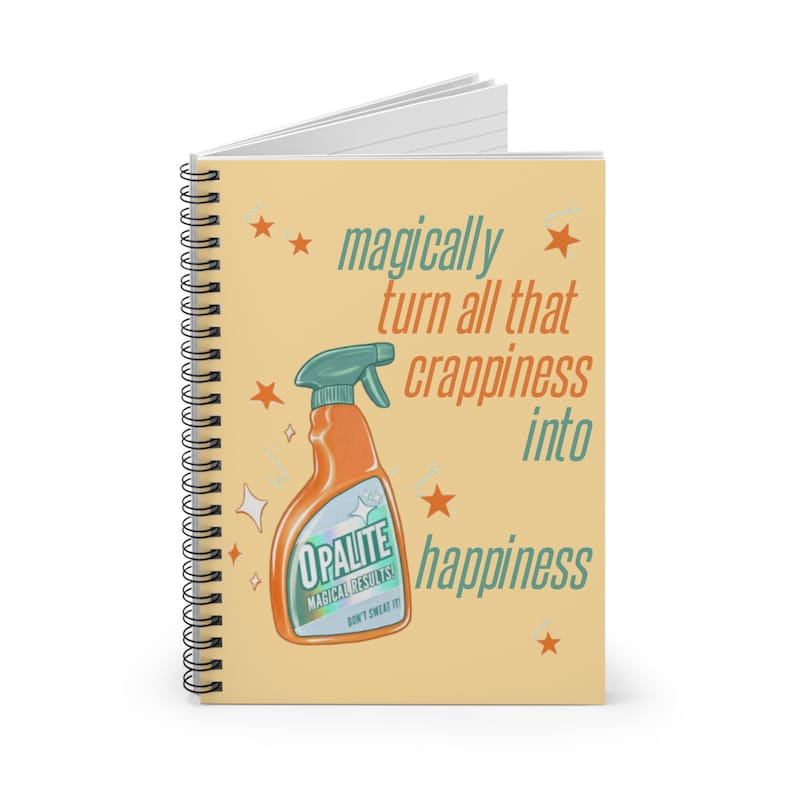 Notatnik spiralny Swifty Journal Opalite Bottle | Prezent dla Taylor Diary zdjęcie 1