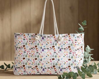 Swifty Weekender Tote Bag | Eras Icons, Oversized Travel Tote