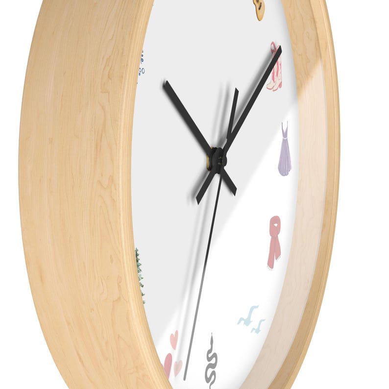 Swifty Clock Eras Albums | Taylor Home Decor, TS Fan Wall image 3