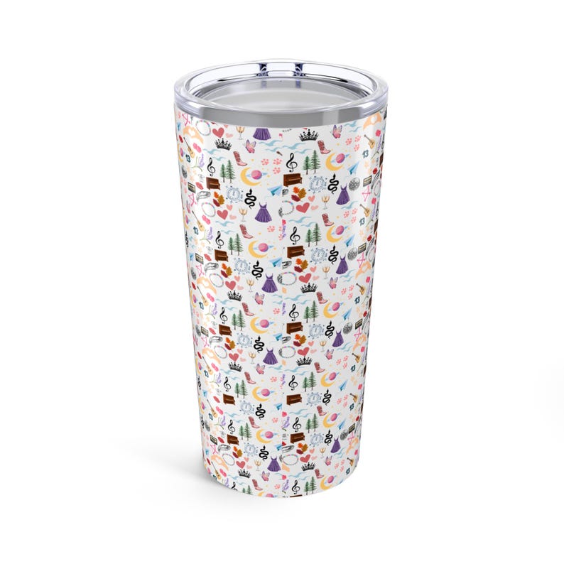 swifty tumbler gift with eras icons