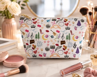 Swifty Makeup Bag - Eras Icon Cosmetic Pouch