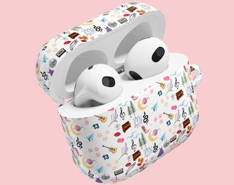 Swifty AirPods Case: Taylor Fan Protective Cover, Glossy Finish