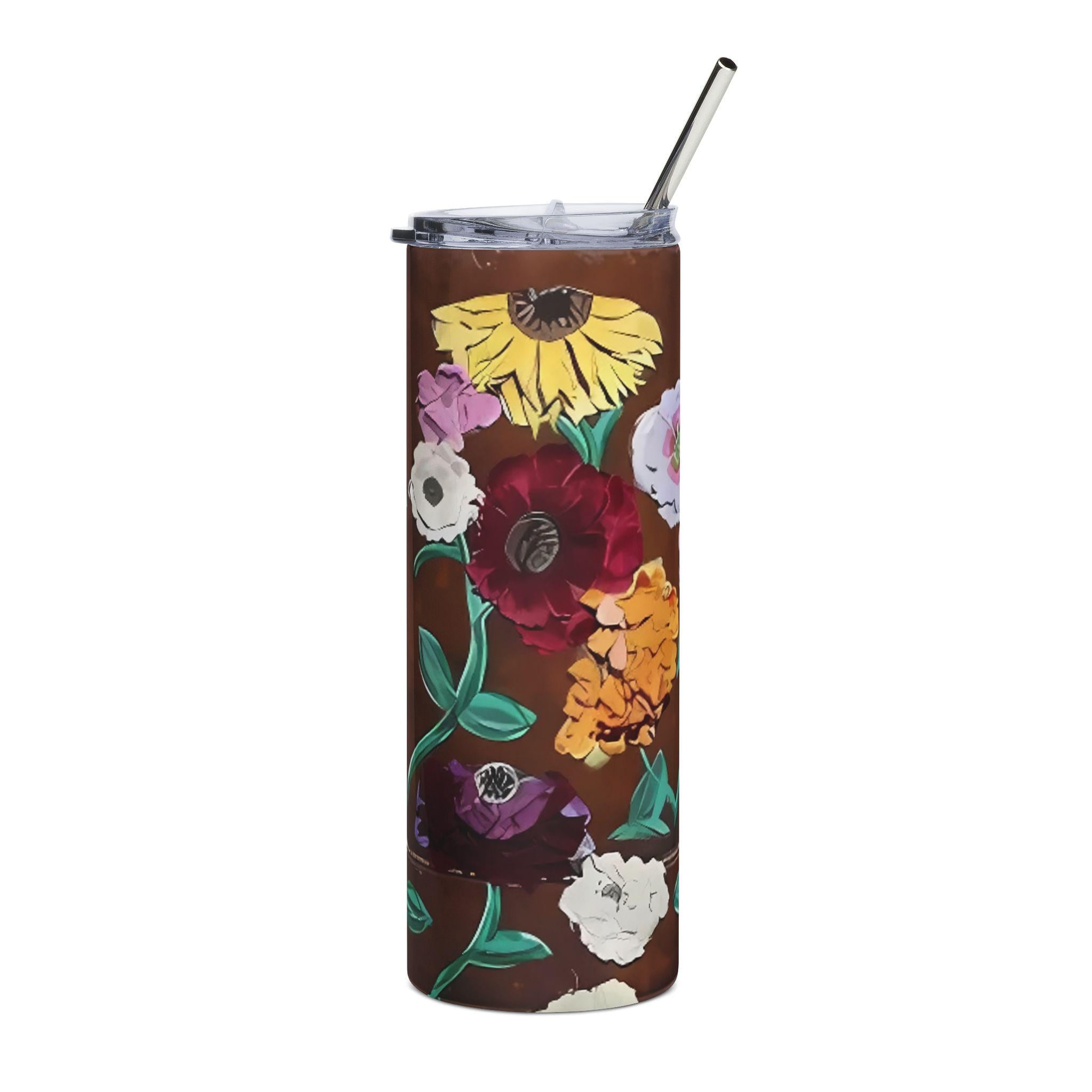 Discover Surprise Piano Floral Tumbler |  Swift Merch
