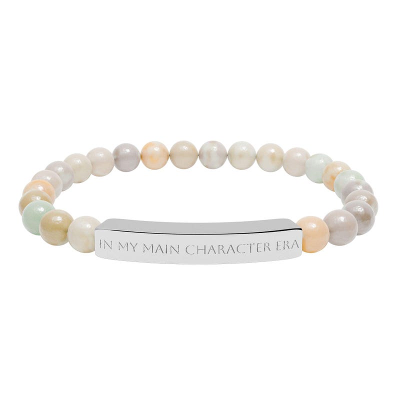 Bracelet Swifty en cadeau à l'époque du personnage principal : la pierre naturelle semi-précieuse image 9