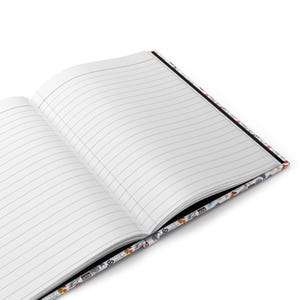 swifty lined hardcover journal with eras icons for taylor fan gift