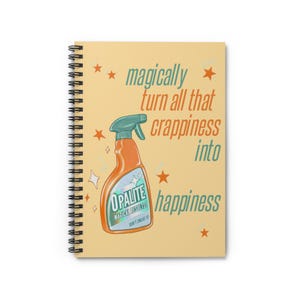 Notatnik spiralny Swifty Journal Opalite Bottle | Prezent dla Taylor Diary zdjęcie 2