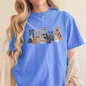 Funny Pride Dogs Shirt, Comfort Colors Pride Parade Tshirt, Fruity Dog Lover Gift, Gay LGBTQ Rainbow Top, Trans Ally Queer Friend Crewneck