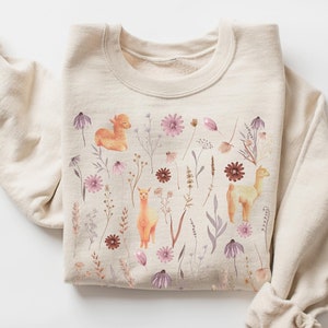 Alpaca print jumper deals