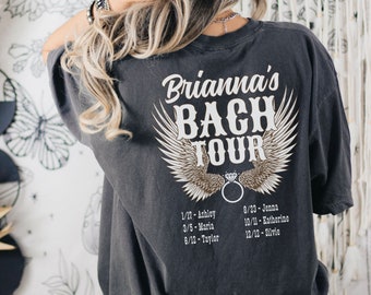 Bach Tour Shirt Comfort Colors Bachelorette Tshirt Bride or Die Bach Party Bride Last Tour Rock Bachelorette Band Tee Til Death Wedding Tour