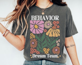 Behavior Analyst Team Shirt, Behavioral Therapy Crewneck, Back To School ABA Therapist Tshirt, First Day of School Counselor Matching Shirt
