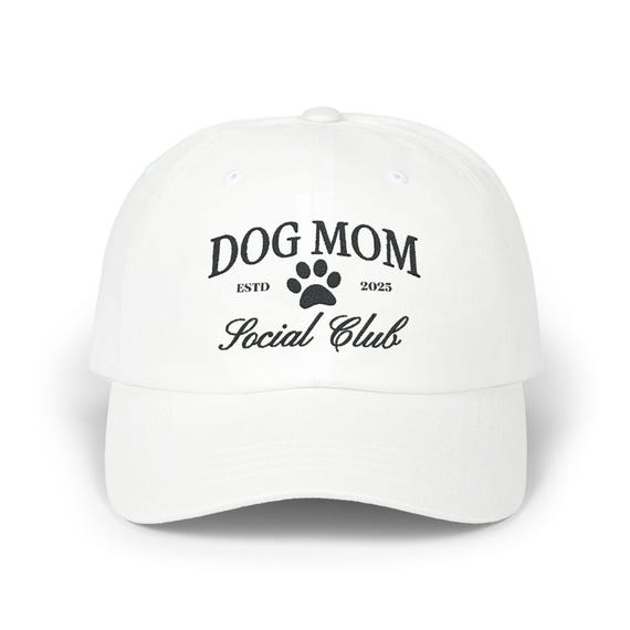 Custom Embroidered Dog Mom Hat, Personalized Dog Mom Gift  display picture 2
