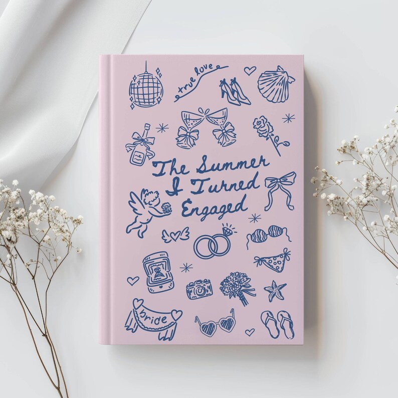 Engaged Journal Custom Summer I Turned Engaged Wedding Planning Journal, Future Mrs ...