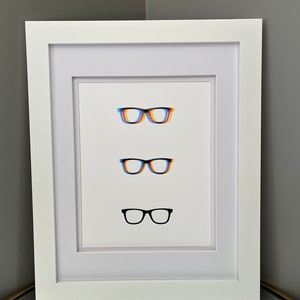 Printable eyeglasses photo. Optometrist office, Ophthalmologist decor, optician office. Eyeglasses