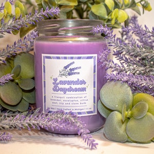 Lavender Daydream Soy Wax Candle